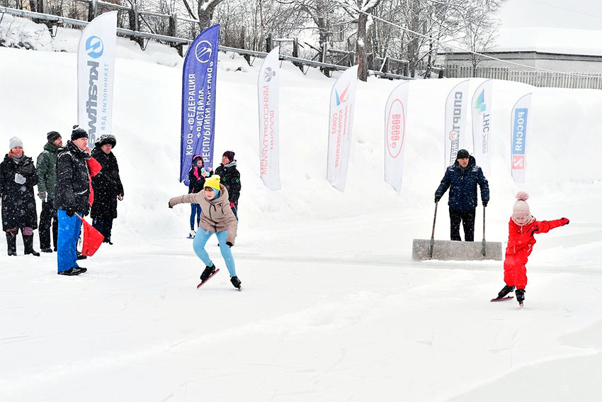 Чемпионат по конькобежному спорту